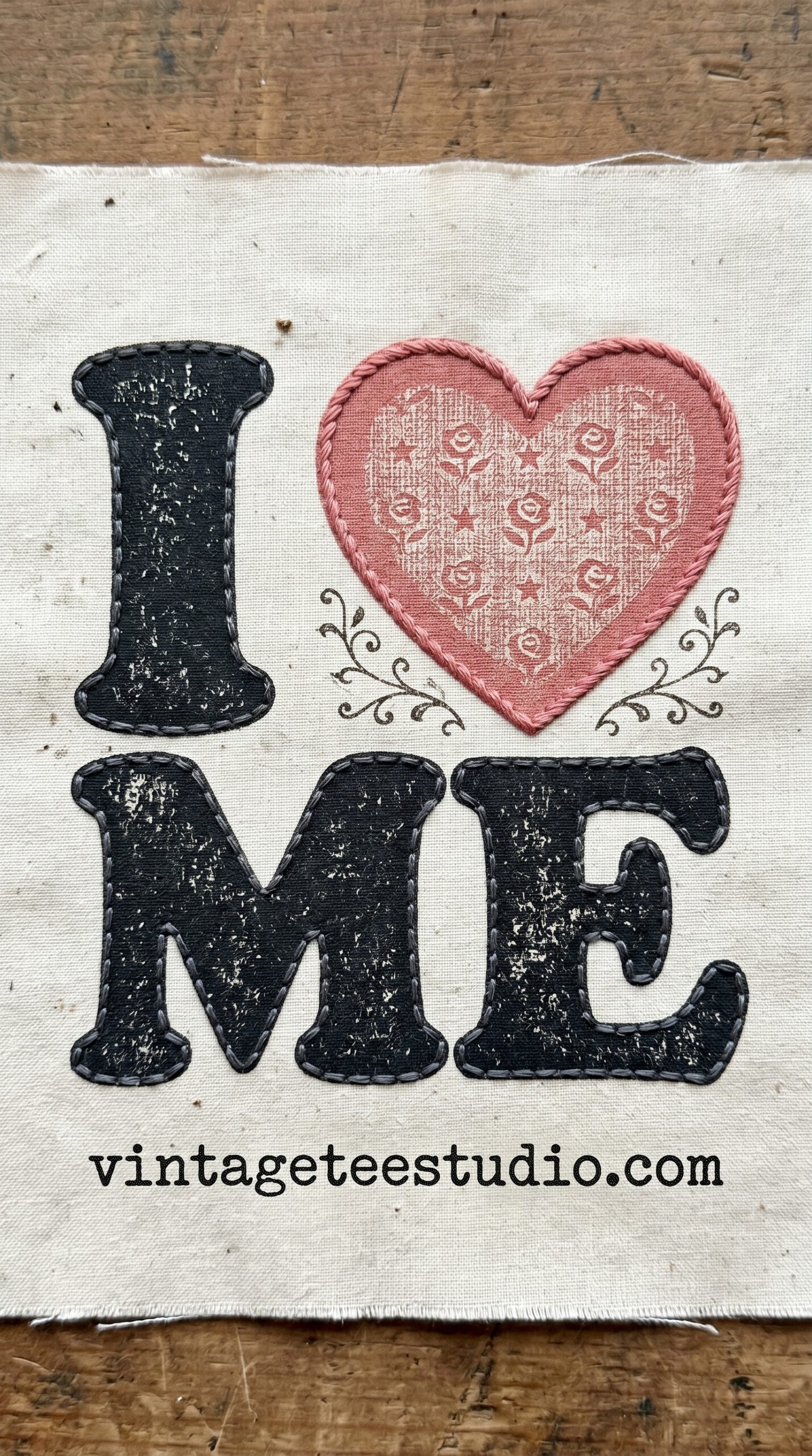 Printable shirt graphic PNG I Love Me design for t-shirts