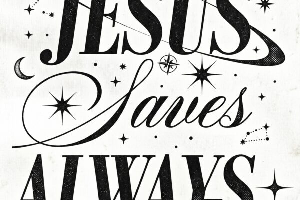 retro christian shirt png Jesus Loves Always vintage faith design printable editable