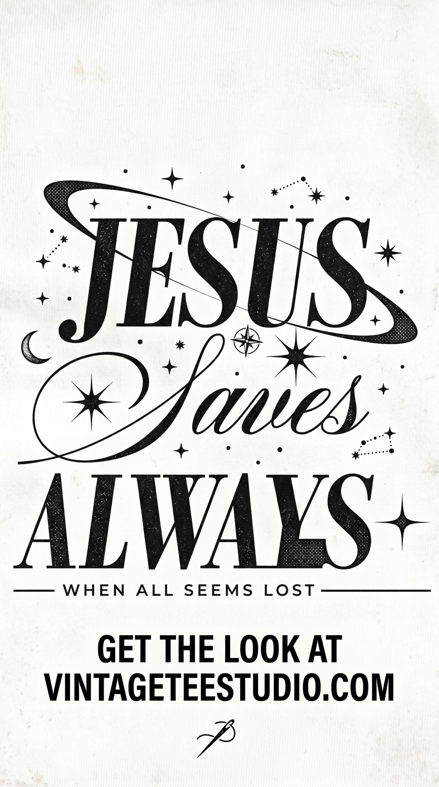 retro christian shirt png Jesus Loves Always vintage faith design printable editable