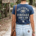 Retro shirt PNG for sublimation vintage custom apparel design