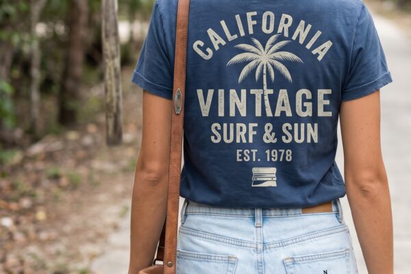 Retro shirt PNG for sublimation vintage custom apparel design