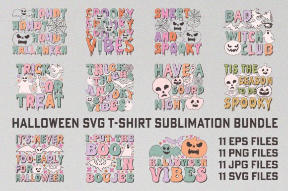 t shirt png for sublimation halloween svg bundle spooky printable editable