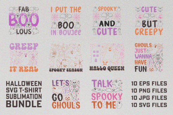 t shirt png for sublimation halloween svg spooky bundle printable editable