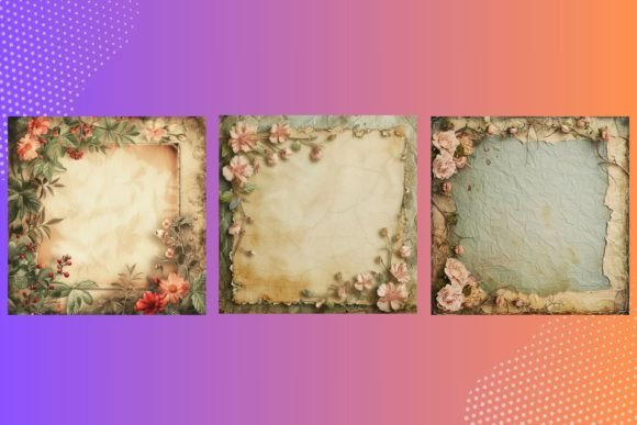 Vintage Old Shabby Frame Backgrounds aesthetic vintage frame empty transparent png