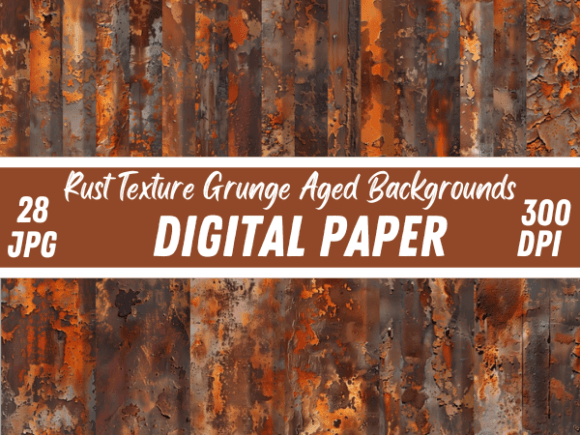 rust texture grunge aged backgrounds brown paper bag junk journal texture printable