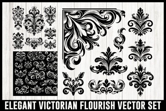 Royal Vintage Frame Ornaments Bundle vintage frame DIY chalk lettering reference
