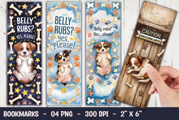 Sarcastic Dog Bookmark Sublimation bookmark dog vintage printable