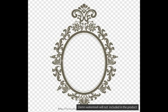 Vintage Oval Victorian Frame PNG vintage frame PNG transparent design