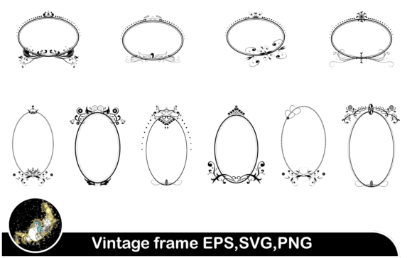 Free Vintage Frame Set vintage frame gift product design