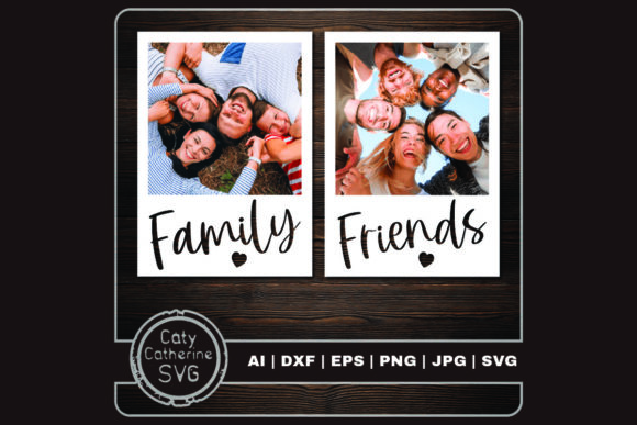 Family & Friends Vintage Photo Frame vintage frame gift product design