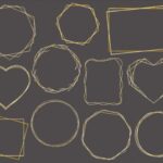 Gold Frame Clipart gold vintage frame png transparent