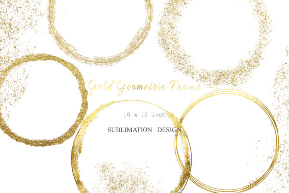 Gold Frame Geometric Gold Frames PNG gold vintage frame png transparent