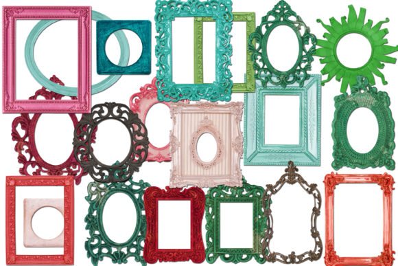 Frames Clip Art vintage green frame png transparent