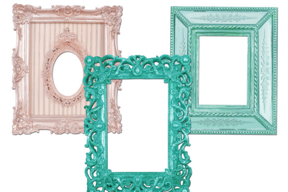 Frames Clip Art vintage green frame png transparent