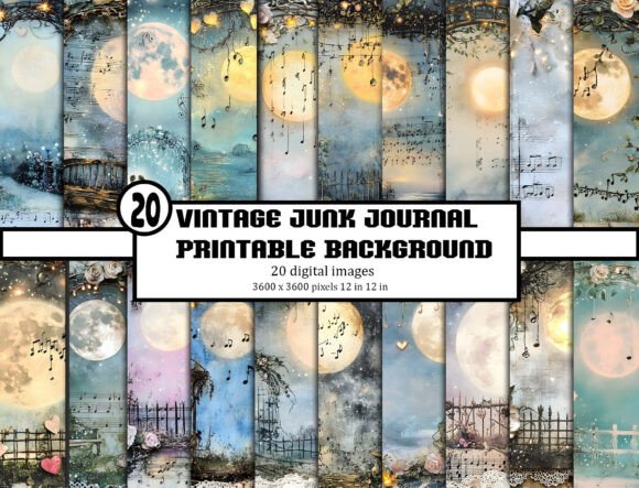 vintage junk journal background junk journal aesthetic vintage printable wallpaper
