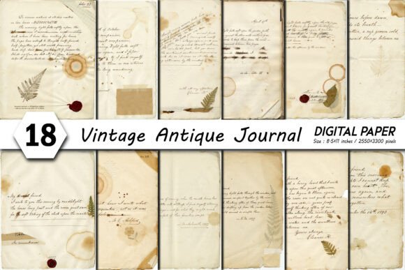 vintage antique junk journal background junk journal aesthetic vintage printable wallpaper