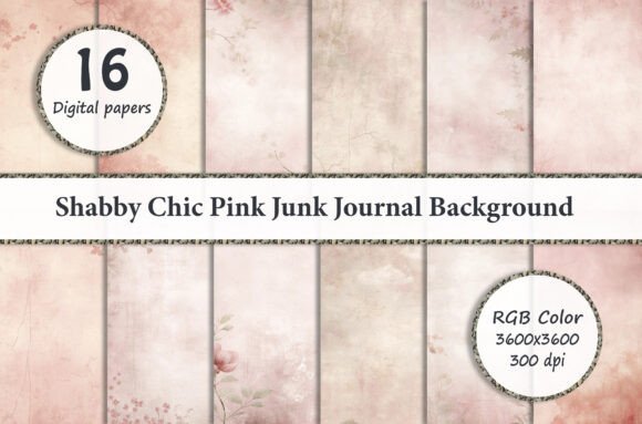 shabby chic pink junk journal background junk journal aesthetic vintage printable wallpaper