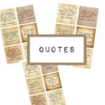 quotes for art junk journaling junk journal clipart digital png printable