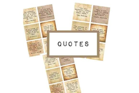 quotes for art junk journaling junk journal clipart digital png printable