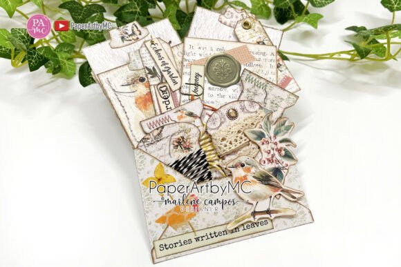 garden envelope junk journal add-on kit junk journal cover ideas printable
