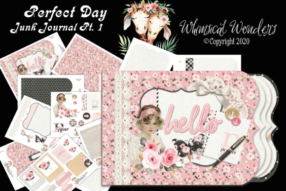 perfect day junk journal pt. 1 junk journal cover ideas printable