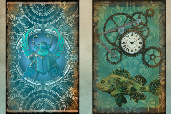 steampunk junk journal kit and ephemera junk journal cover ideas printable