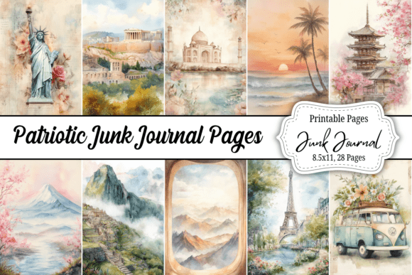 travel memories junk journal kit junk journal kit printable ephemera
