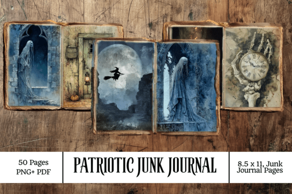 halloween junk journal kit 50 pages junk journal kit printable ephemera