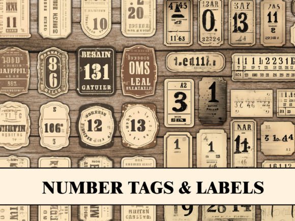 vintage tags labels junk journal kit vol. 2 junk journal kit printable ephemera