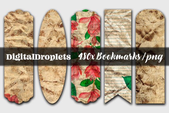 magnolia vintage vol.1 bookmarks junk journal stickers printable tags labels