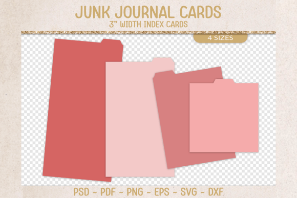 junk journal index card templates junk journal templates printable pdf canva