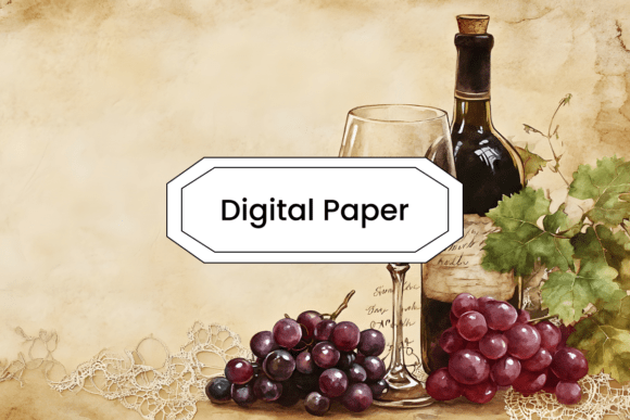rustic wine texturized scrapbook paper junk journal templates printable pdf canva