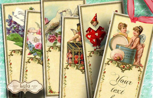 Lovely Vintage Bookmarks bookmark vintage printable