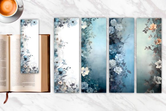 Floral Shabby Chic Vintage Bookmark vintage floral bookmark printable