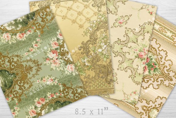 Antique Wallpaper Printables V4 vintage frame background wallpaper png