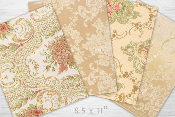 Antique Wallpaper Printables V2 vintage frame background wallpaper png