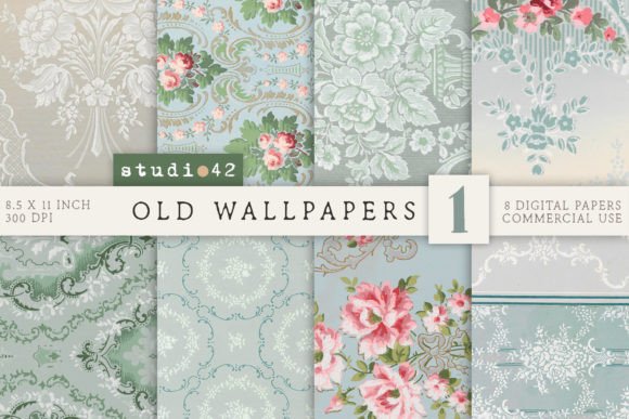 Antique Wallpaper Printables V1 vintage frame background wallpaper png