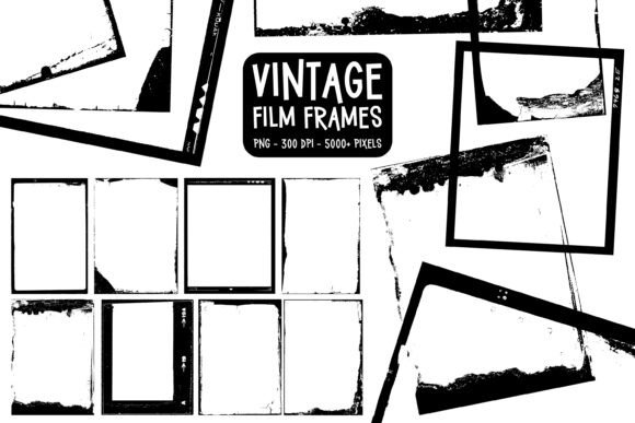 Vintage Photo Frame PNG Clipart Set vintage frame clipart png transparent