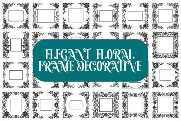 Decorative Vintage Frames Set Laser Cut Vol. 2 vintage frame clipart png transparent