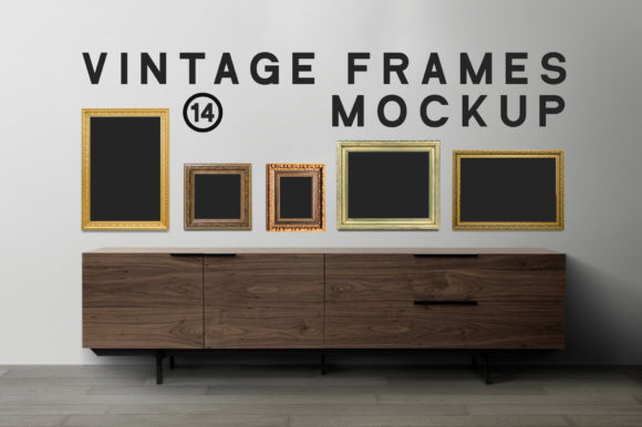 Vintage Frame Mockup vintage frame mockup psd