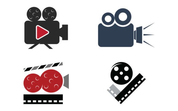 Cinema Movie Vector Design Vol. 2 vintage frame overlay film cinematic