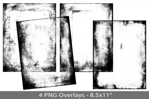 Distress Frame PNG Overlay Vol. 19 vintage frame overlay png editing