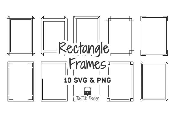Rectangle Frames Border SVG PNG vintage frame rectangle png transparent svg