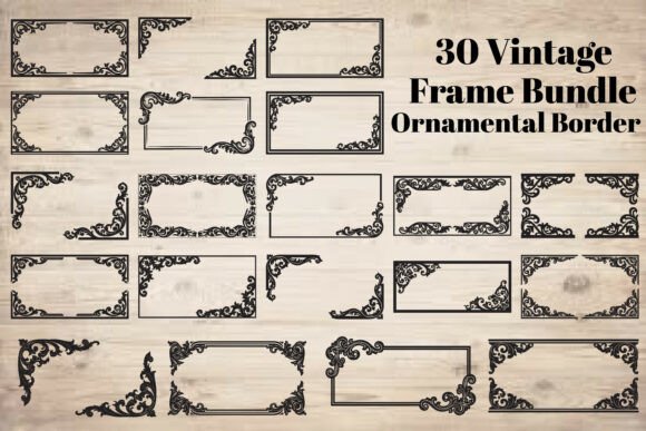 Vintage Frame Bundle vintage frame rectangle png transparent svg