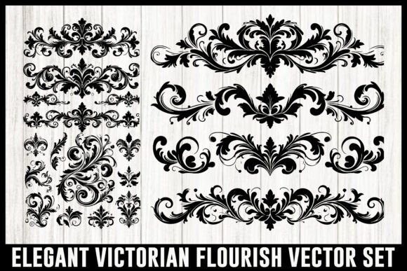 Royal Vintage Frame Ornaments Bundle Vol. 2 vintage frame tattoo design ornamental