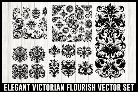 Royal Vintage Frame Ornaments Bundle Vol. 5 vintage frame tattoo design ornamental