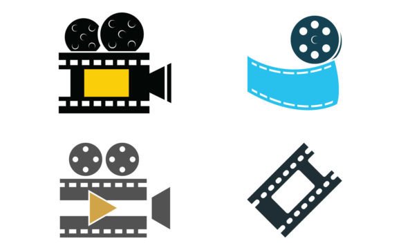 Cinema Movie Vector Design Vol. 3 vintage frame tv art samsung display