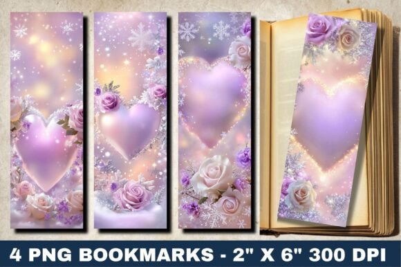 Shabby Chic Vintage Heart Bookmark Vol. 1 vintage heart bookmark printable