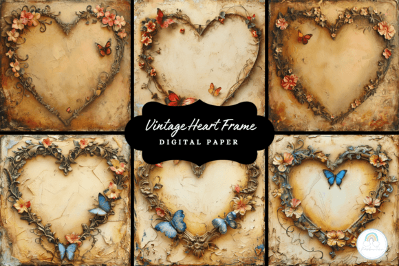 Vintage Heart Frame Background vintage heart frame png transparent wedding