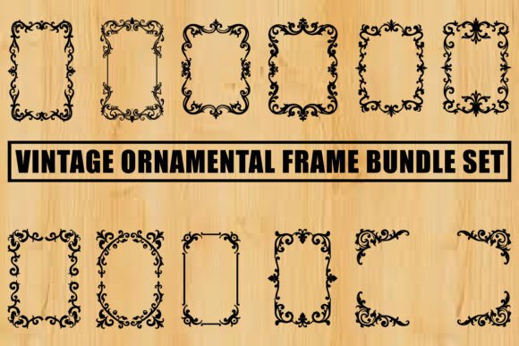 Baroque Victorian Frame Clipart vintage label frame png border design